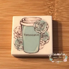 Load image into Gallery viewer, Tif Square - #4 Silicone Focal Bead Silicone Focal Bead
