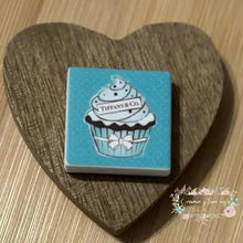 Load image into Gallery viewer, Tif Square #5 - Silicone Focal Bead - 1 Count Silicone Focal Bead
