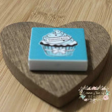 Load image into Gallery viewer, Tif Square #5 - Silicone Focal Bead - 1 Count Silicone Focal Bead
