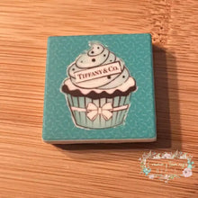 Load image into Gallery viewer, Tif Square #5 - Silicone Focal Bead Silicone Focal Bead
