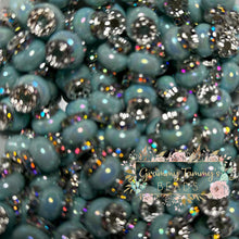 Load image into Gallery viewer, Tiffany Blue Rhinestone Pearl Spacer Beads Spacers
