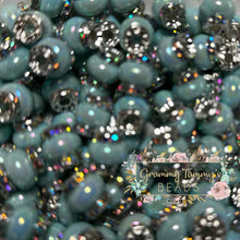 Load image into Gallery viewer, Tiffany Blue Rhinestone Pearl Spacer Beads Spacers
