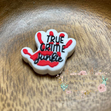 Load image into Gallery viewer, True Crime Hand Silicone Focal Bead Beads
