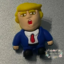 Load image into Gallery viewer, 3d Trump Silicone Focal Bead 3D Beads
