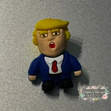 Load image into Gallery viewer, 3d Trump Silicone Focal Bead 3D Beads
