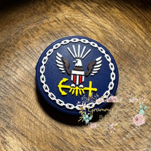 Load image into Gallery viewer, Us Navy Silicone Focal Bead Beads
