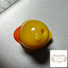 Load image into Gallery viewer, UV Plated Acrylic Loose Beads Duck Beads - Yellow duck
