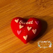 Load image into Gallery viewer, VALENTINE - 3D SWEETHEART - Silicone Focal Bead 3d Silicone Focal Bead
