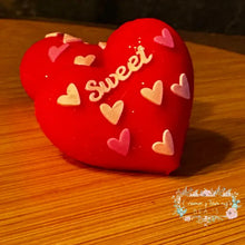 Load image into Gallery viewer, VALENTINE - 3D SWEETHEART - Silicone Focal Bead 3d Silicone Focal Bead
