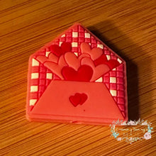 Load image into Gallery viewer, VALENTINES - Love Note - Silicone Focal Bead Silicone Focal Bead
