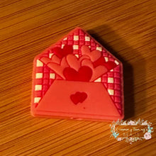 Load image into Gallery viewer, VALENTINES - Love Note - Silicone Focal Bead Silicone Focal Bead
