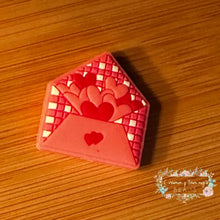 Load image into Gallery viewer, VALENTINES - Love Note - Silicone Focal Bead Silicone Focal Bead
