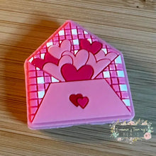 Load image into Gallery viewer, VALENTINES - Love Note - Silicone Focal Bead Silicone Focal Bead
