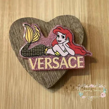 Load image into Gallery viewer, Versace Mermaid Glitter Flatback Glitter Flatback
