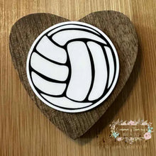 Load image into Gallery viewer, Volleyball Acrylic Flatback Flatback

