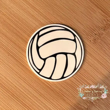 Load image into Gallery viewer, Volleyball Acrylic Flatback Flatback
