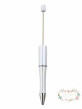 Load image into Gallery viewer, White Beadable Pen Beadable Pen
