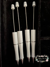 Load image into Gallery viewer, Beadable Pen - White Beadable Pen
