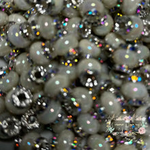 Load image into Gallery viewer, White Rhinestone Pearl Spacer Beads Spacers
