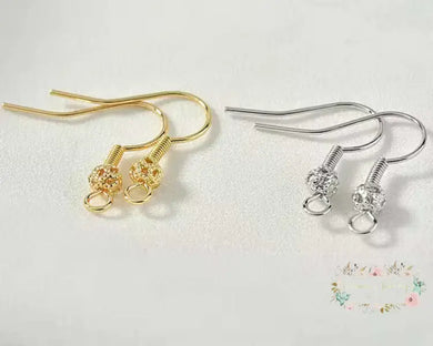 Wire for Earrings - 10 Count - Silver or Gold Available Wire for earrings