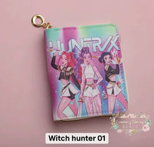 Load image into Gallery viewer, Witch Hunters Card Holder/Wallet for Girls Witch Hunter #1 Wallet
