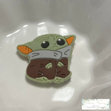 Load image into Gallery viewer, Yoda 2.0 Silicone Focal Bead
