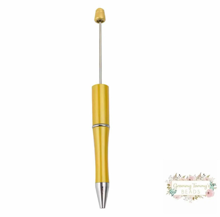 Yellow Gold Beadable Pen Beadable Pen